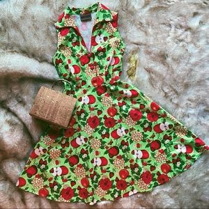 Vintage Pinup inspired fit and flare dress
